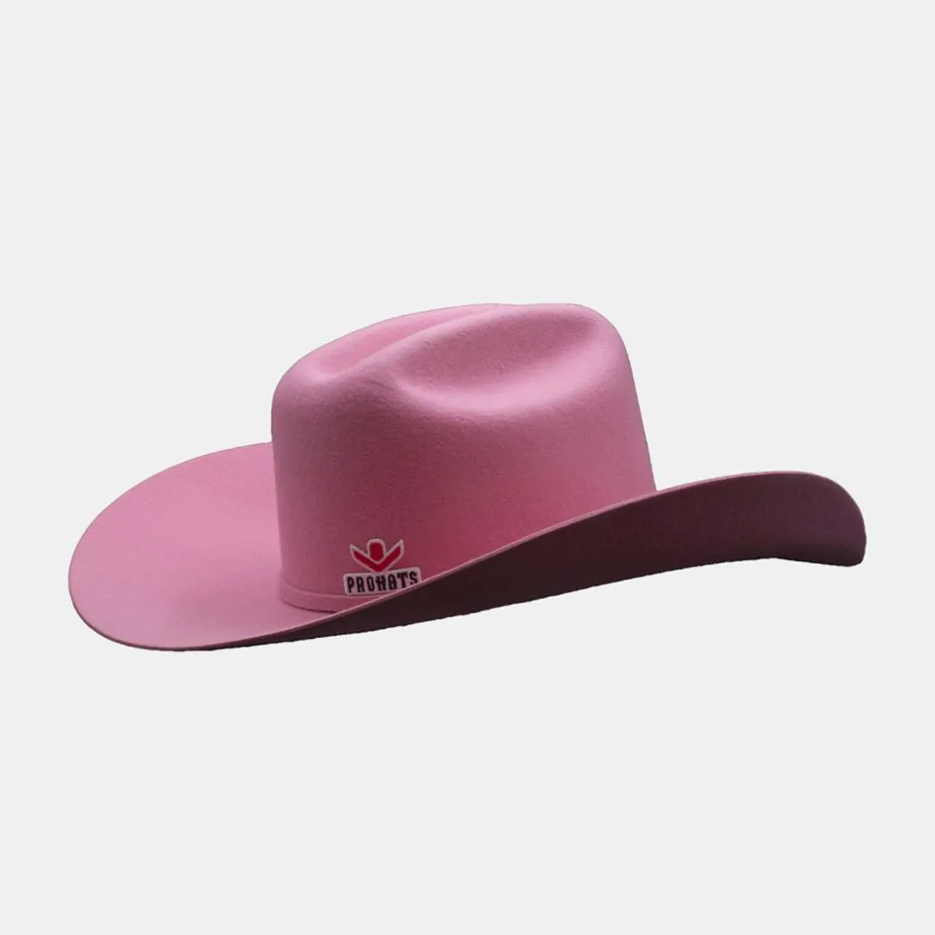 Pro Hats Stockyard Pink Pre-Creased