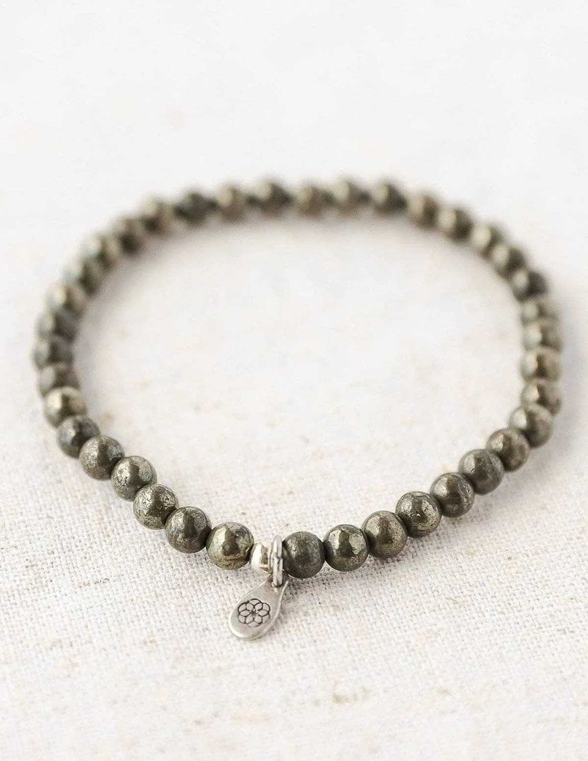 Pyrite Mini Gemstone Bracelet