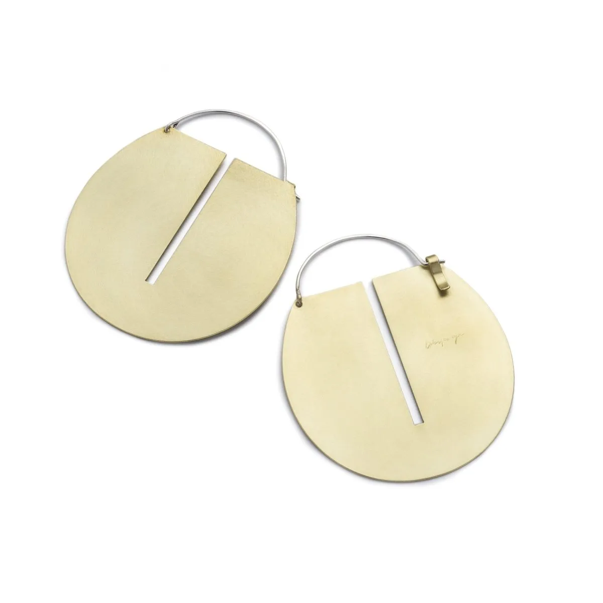 Recast Lié hoop earrings - Large