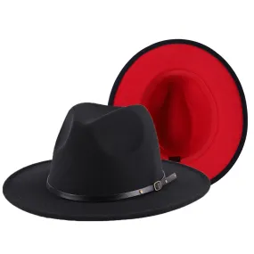 Red Bottom Fedora