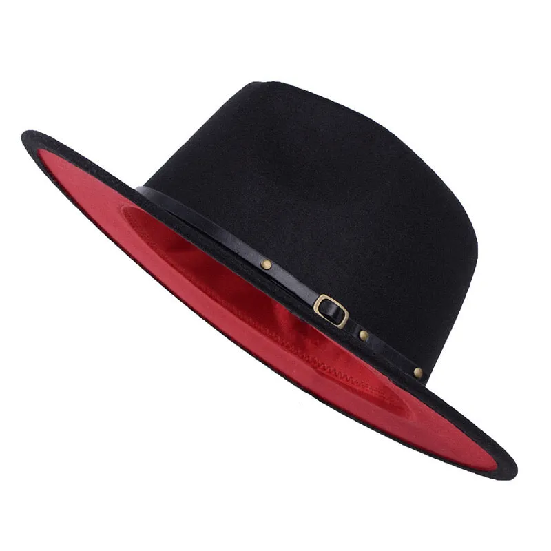 Red Bottom Fedora