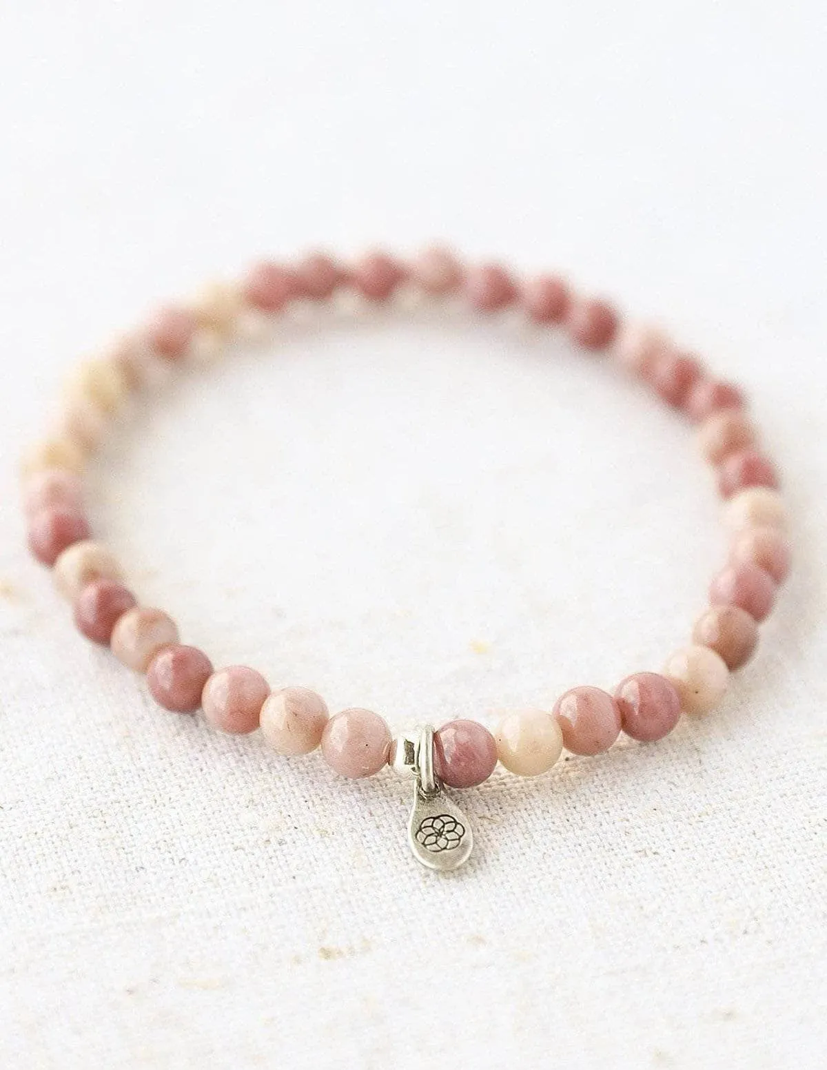 Rhodonite Mini Gemstone Bracelet