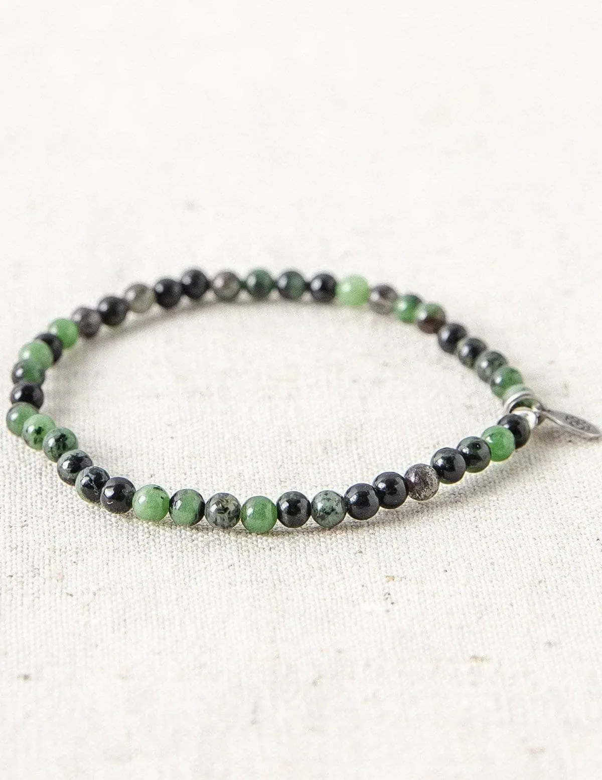 Ruby Zoisite Mini Gemstone Bracelet