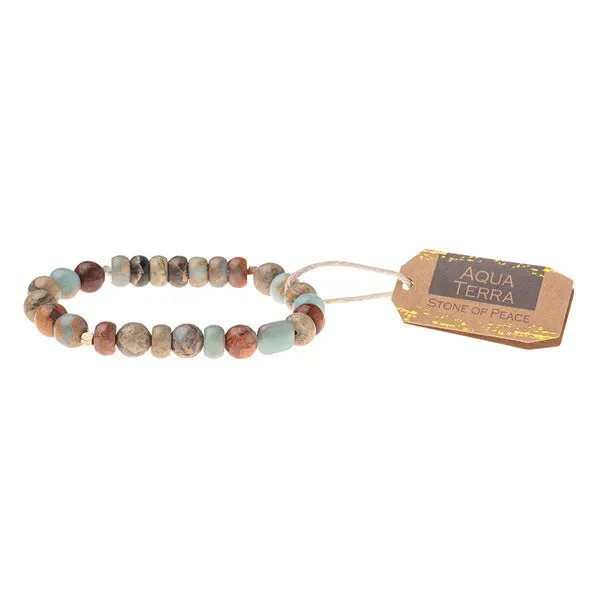 Stone Stacking Mantra Bracelets