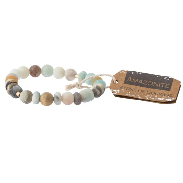 Stone Stacking Mantra Bracelets