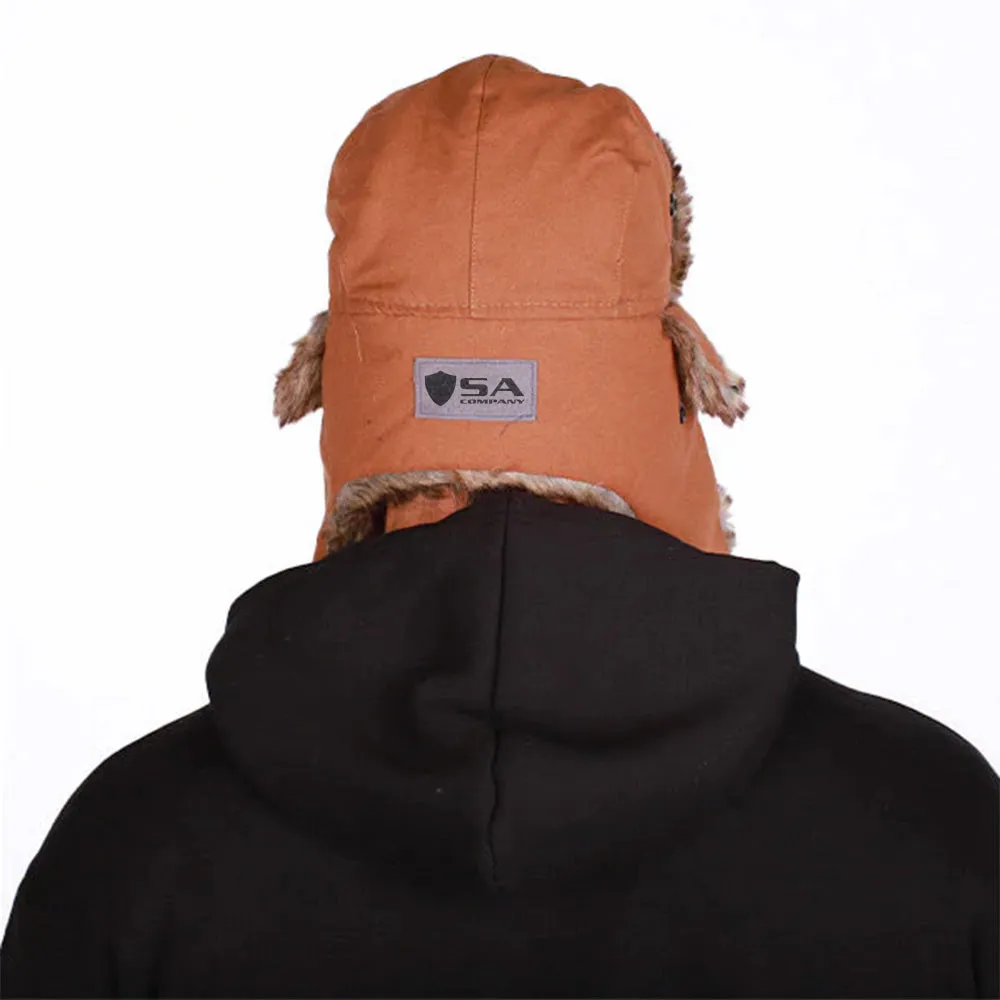 Trapper Hat | Canvas | Brown