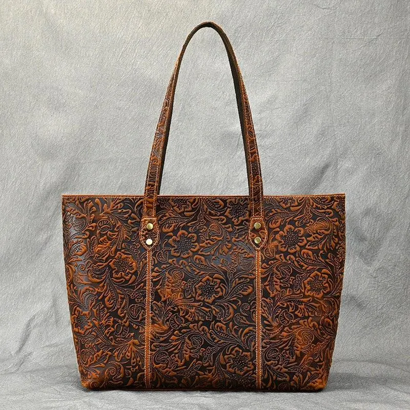 Vintage Design Shoulder Bag Laptop Tote