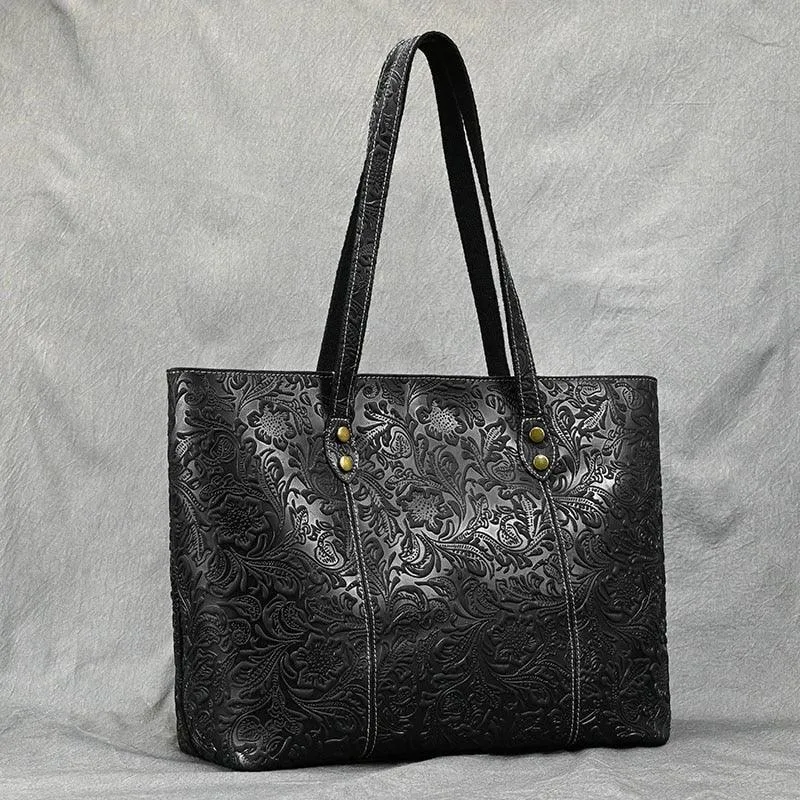 Vintage Design Shoulder Bag Laptop Tote