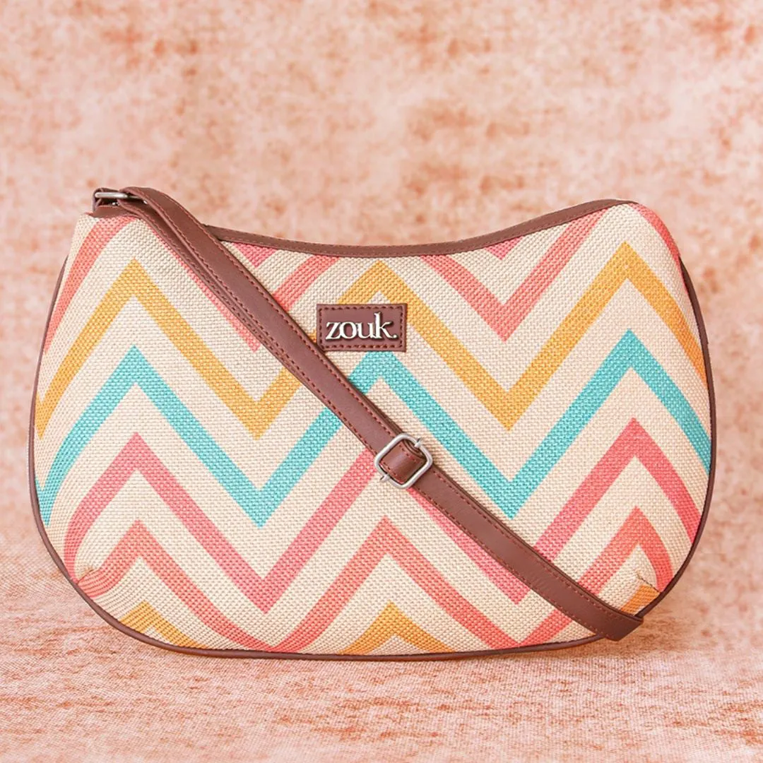 Wavbeach Structured Shoulder Bag