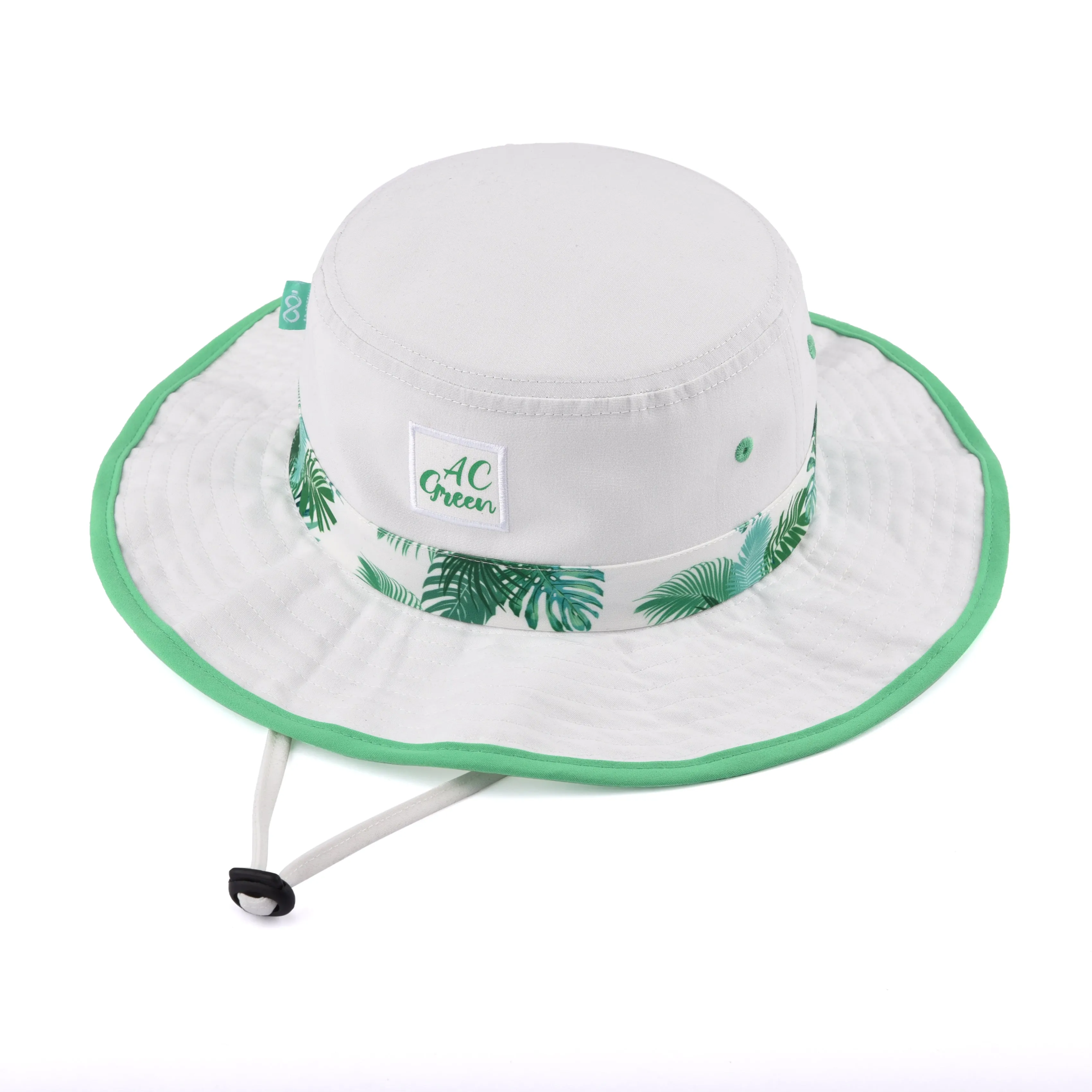 Wide-Brim Bucket Hat