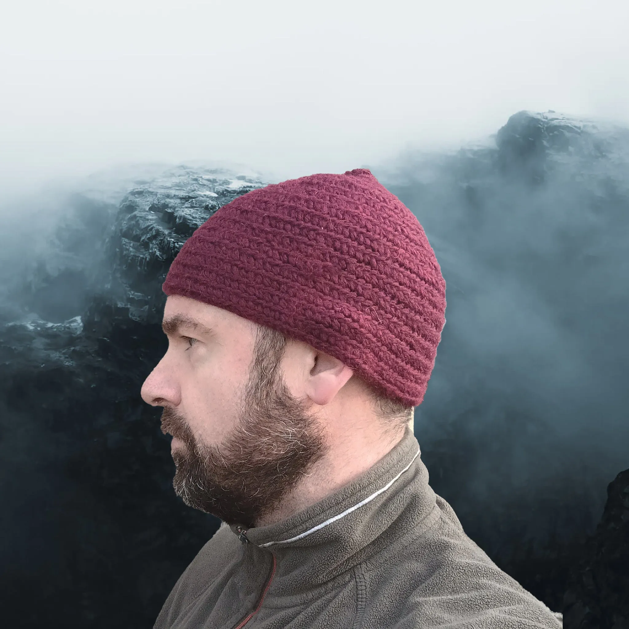 Wool Viking Nalbinding Hat