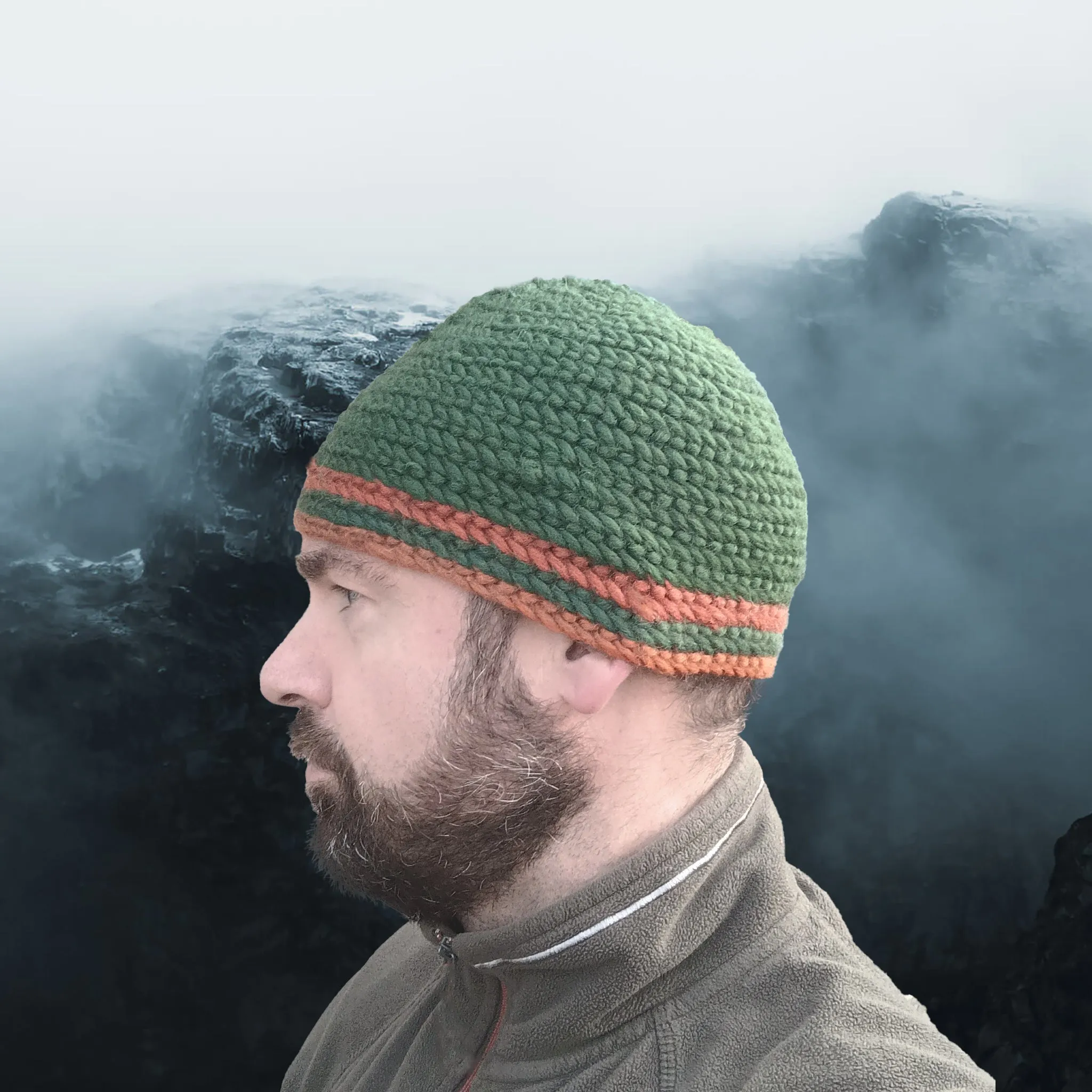 Wool Viking Nalbinding Hat