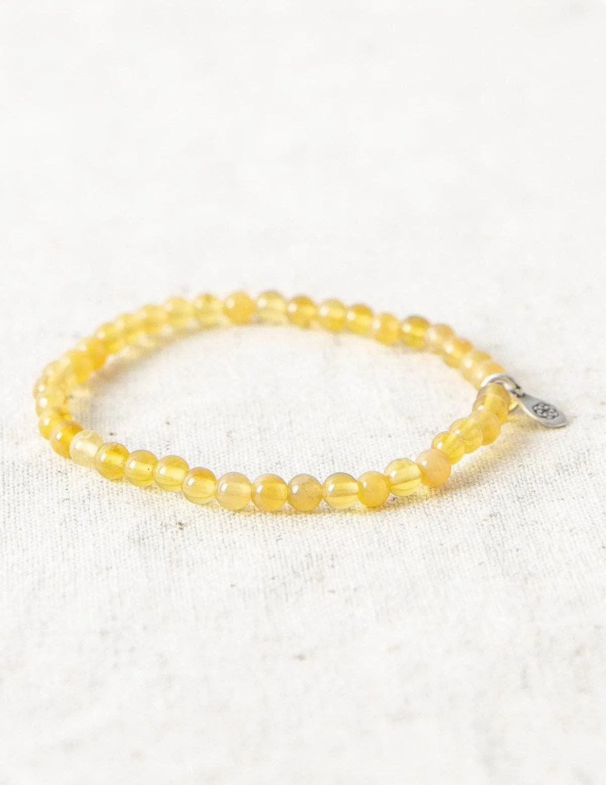 Yellow Topaz Mini Gemstone Bracelet