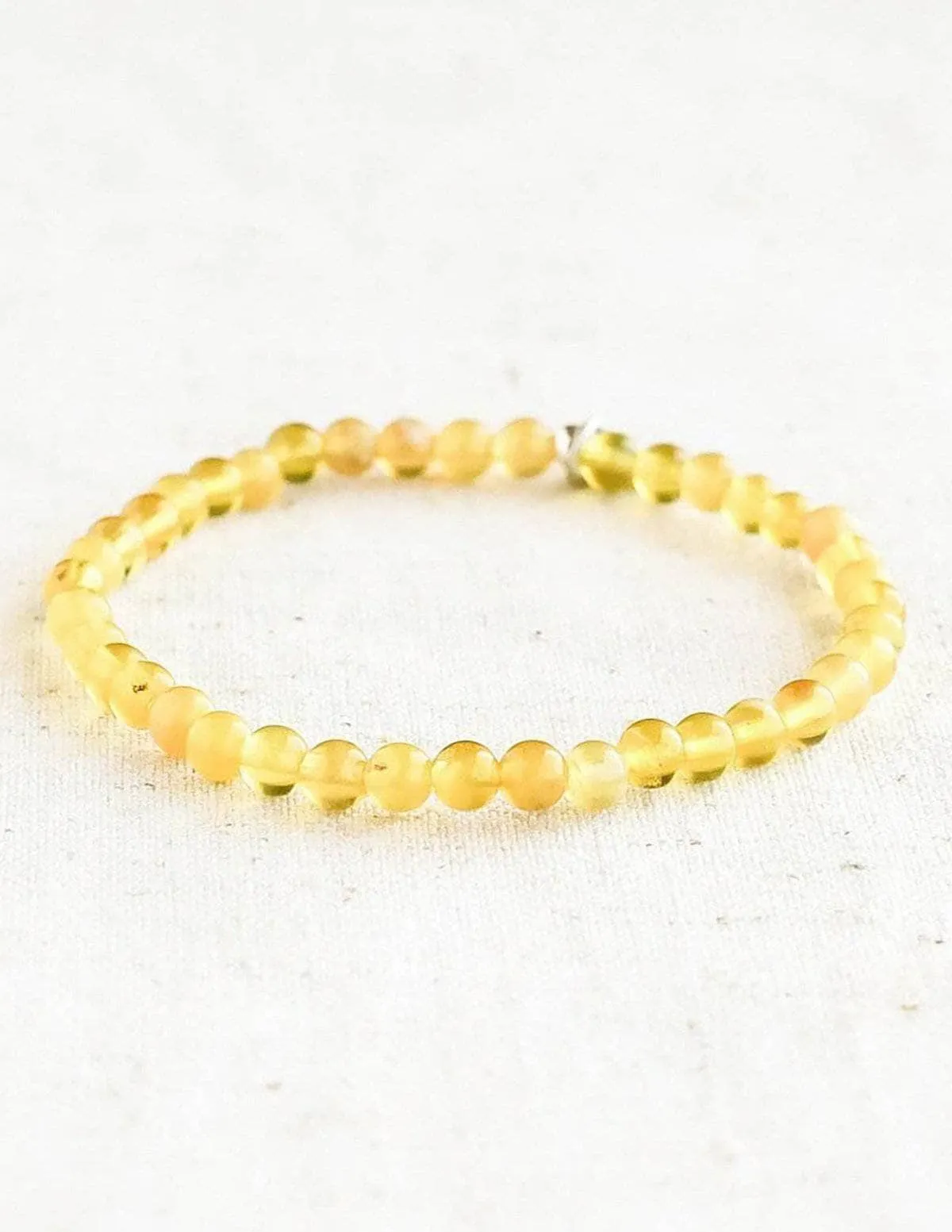 Yellow Topaz Mini Gemstone Bracelet